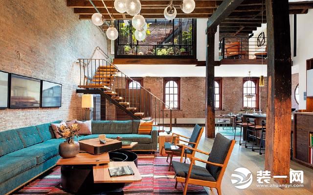 20-30平loft装修效果图,60平米层高4.5米loft装修效果图