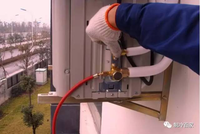 变频空调抽真空方法教学,变频空调抽真空教学视频