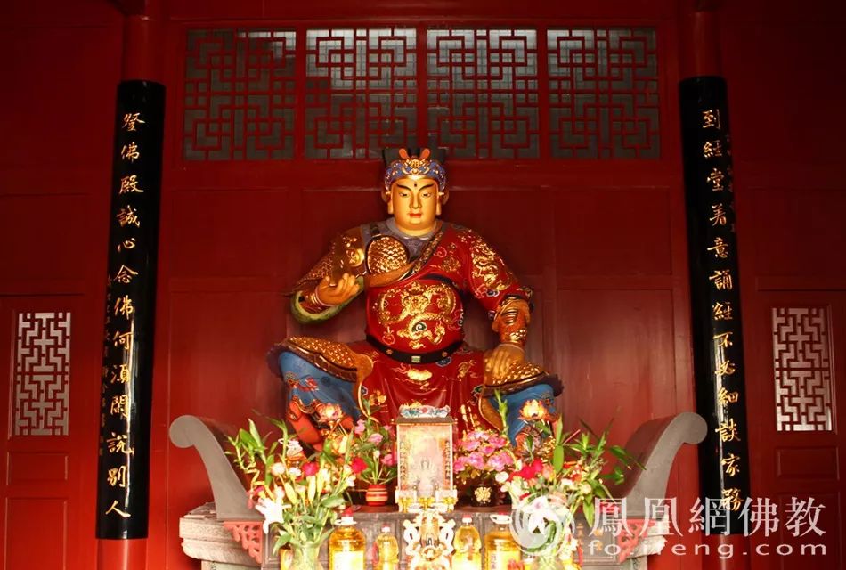 韦陀菩萨满背图,韦驮菩萨像功德