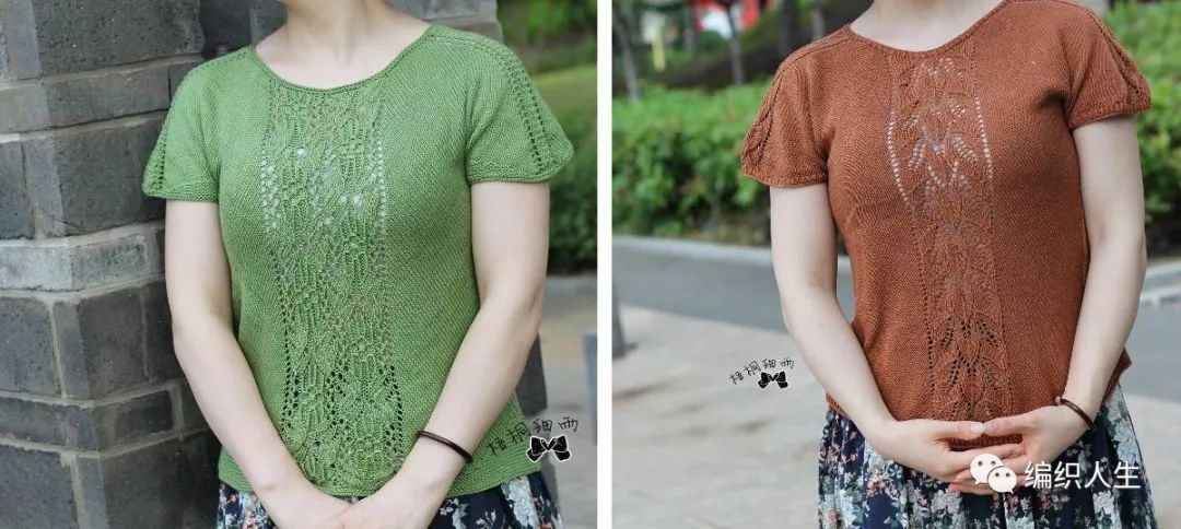 从上往下织夏季短袖花样,从上往下织夏季短袖
