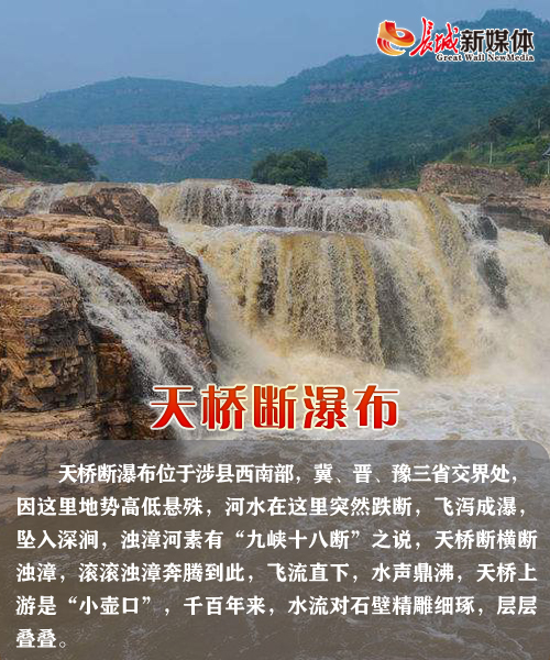 河北让人震撼的风景,河北好看的瀑布