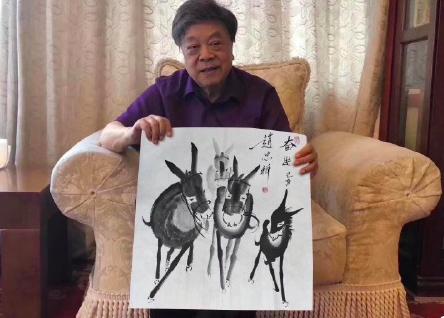 赵忠祥的一天,赵忠祥晚年照