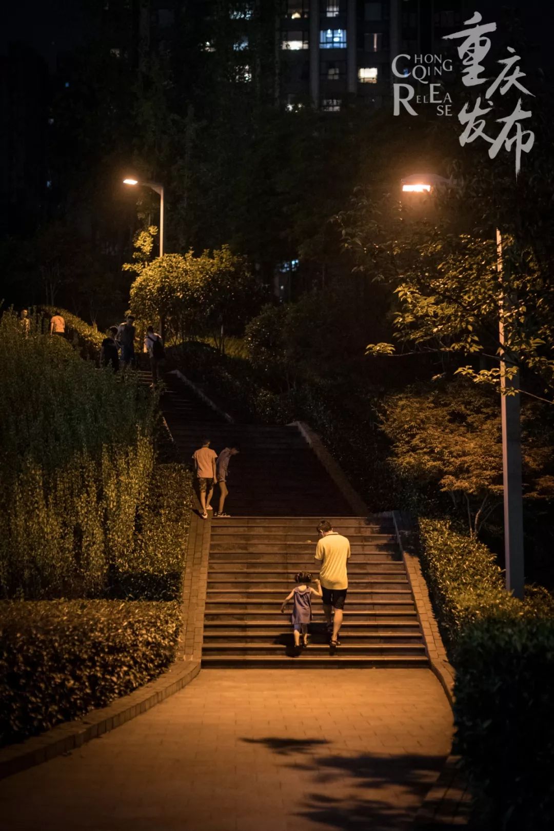 山城重庆夜晚如此宁静而美丽,夜晚的重庆格外迷人
