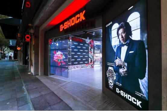 卡西欧上海门店,坚韧进化