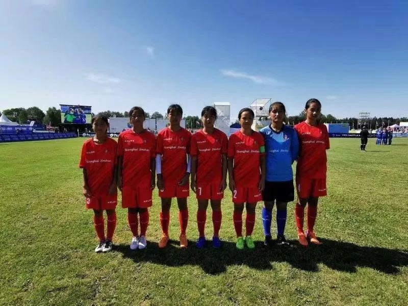 在挪威!金山这群小姑娘获得了这项国际赛事的亚军!