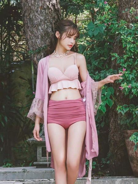 泳池泳衣超薄款,日本蕾丝款泳衣