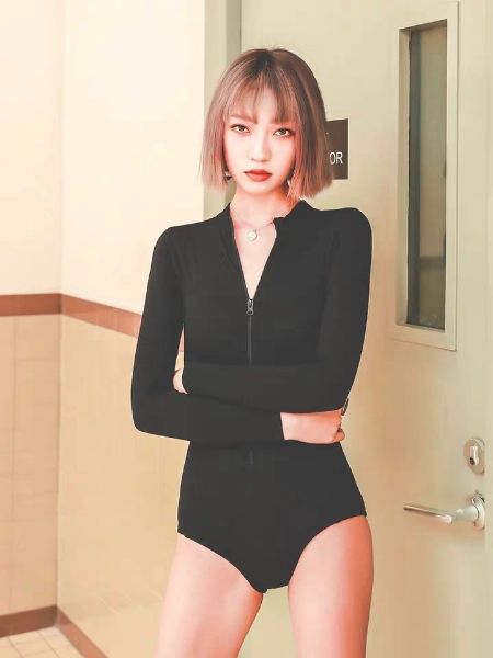 泳池泳衣超薄款,日本蕾丝款泳衣