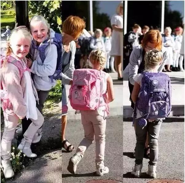 真正护脊的书包！挪威皇室*用御**书包！背着好看，保护脊椎，不驼背