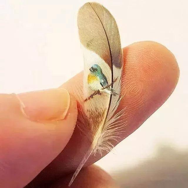 迷你小油画风景,小乾坤迷你世界