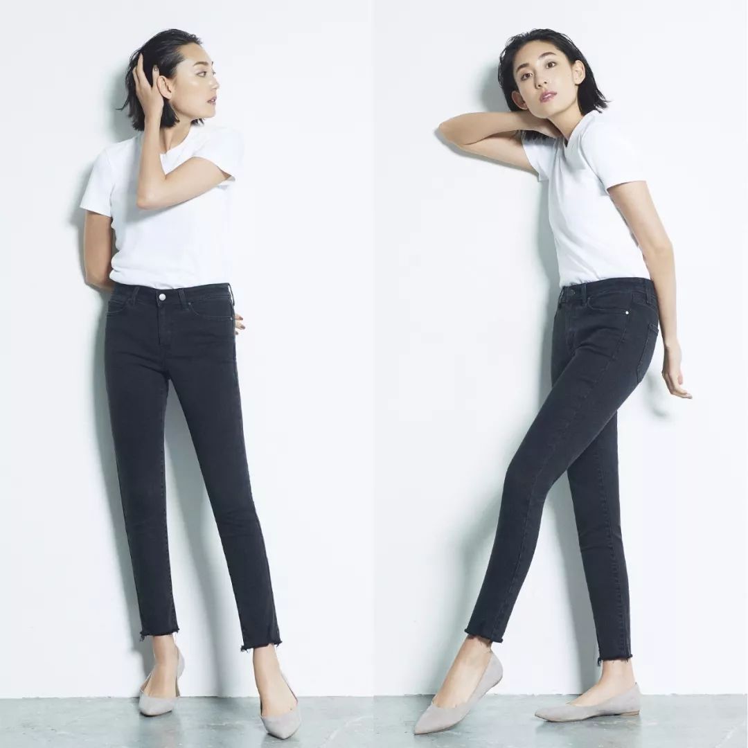 优衣库遮肉穿搭,优衣库显瘦遮肉的牛仔裙