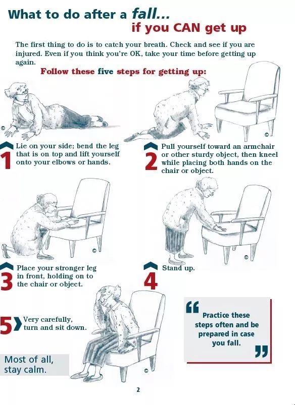 老年人摔倒了千万别着急站起来！正确做法是这样...