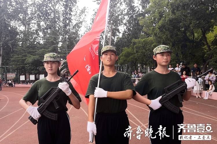 济南各学校新高一军训,2019级新生军训火热进行中