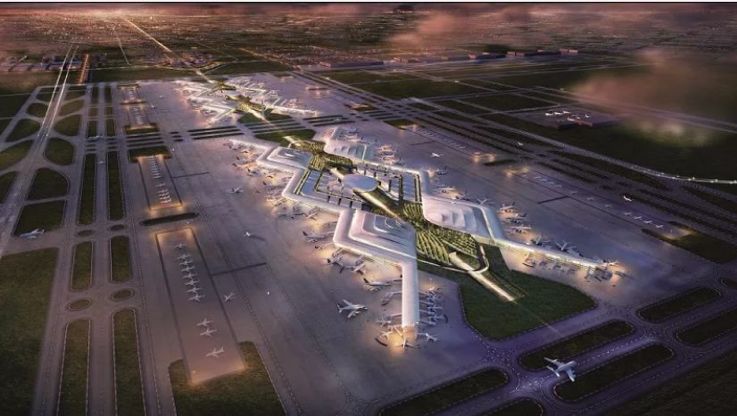 北京大兴国际机场开工建设的视频,北京大兴国际机场投运仪式