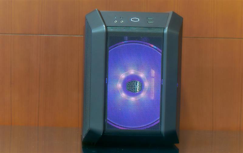 酷冷h100机箱,散热好的itx小主机