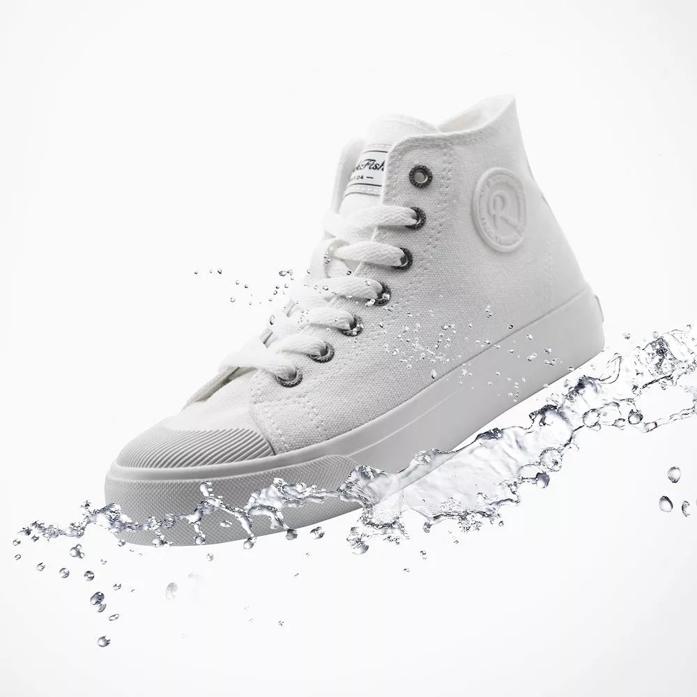 英伦透气帆布鞋,高街超高帮帆布鞋