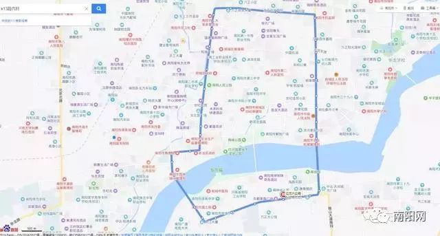南阳公交4路线路图,南阳公交线路图高清