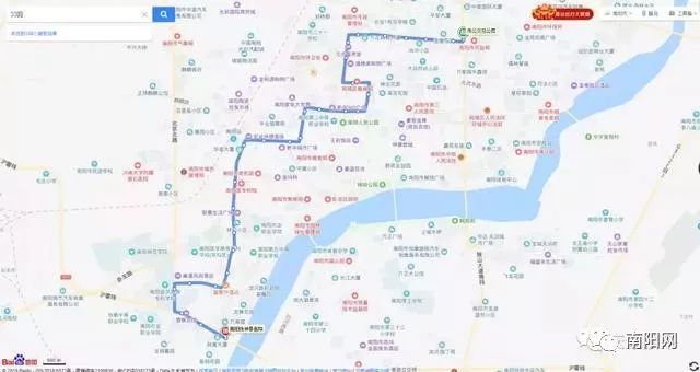 南阳公交4路线路图,南阳公交线路图高清