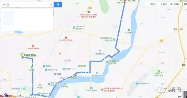南阳公交4路线路图,南阳公交线路图高清