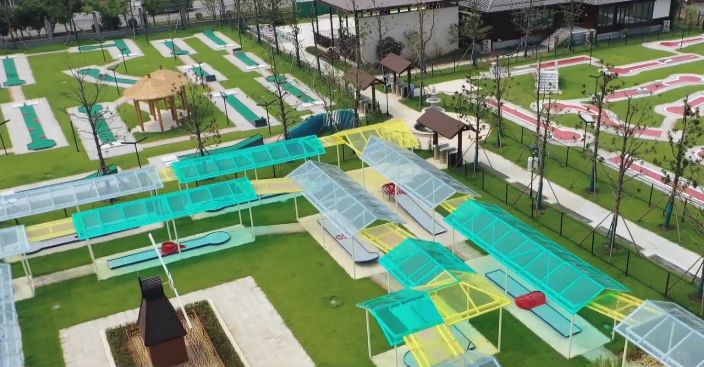 迷你高球,迷你高尔夫趣味运动会