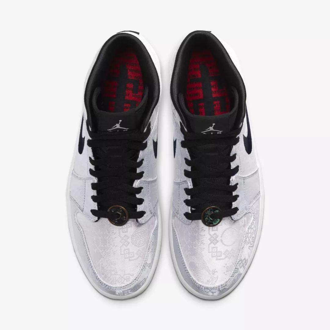 aj11黑红low2017发售,aj1mid万圣节黑红刺绣