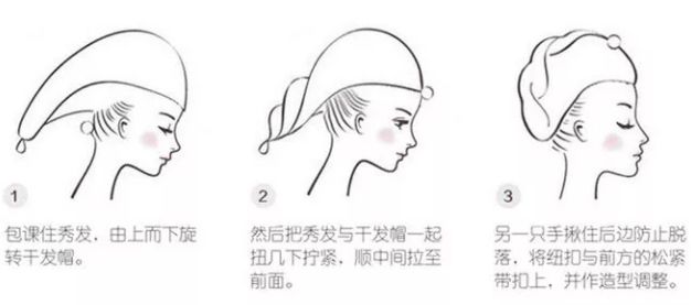 日本玻尿酸抗菌干发帽,干发帽吸水速干不伤头发好物推荐