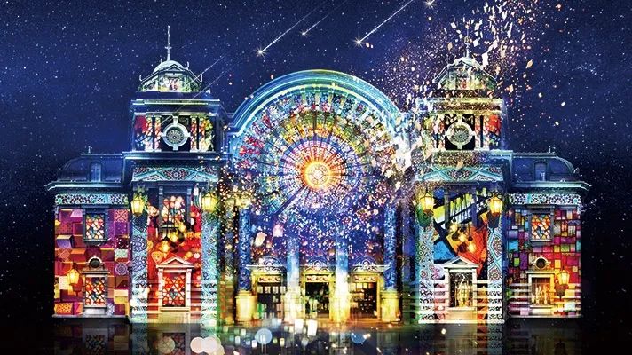 日本京都二条城灯光秀 (日本圣诞节灯光秀攻略)