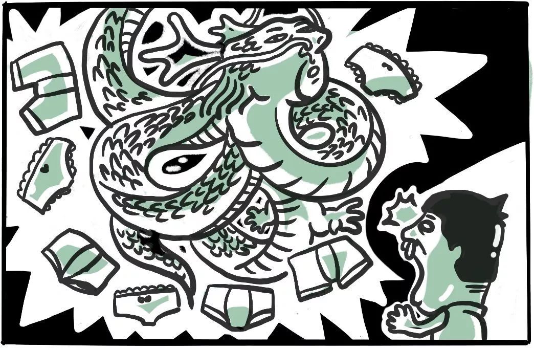 男人的一往情深，体现在他的*裤内**上