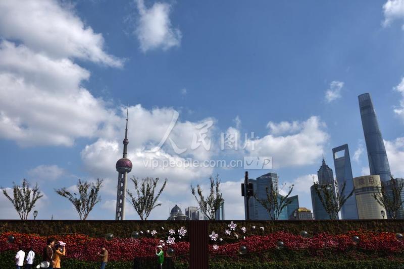 上海天气上海外滩风景,上海迎梅天气