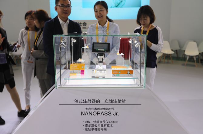 进博会探秘最细最短的胰岛素针头,进博会明星医疗产品