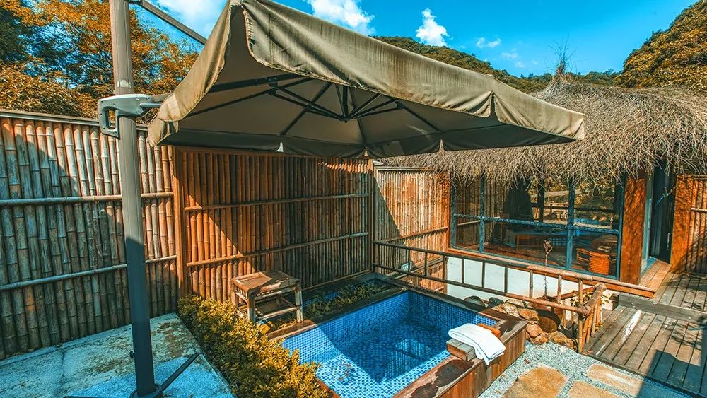 一房私汤温泉民宿推荐,南京一汤一庭院温泉民宿