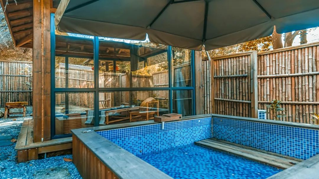 一房私汤温泉民宿推荐,南京一汤一庭院温泉民宿