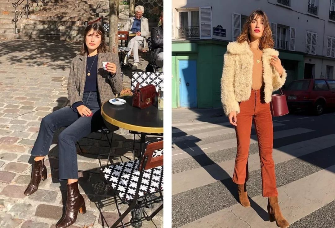 适合小个子穿的小短靴,秋冬必备百搭靴子短靴