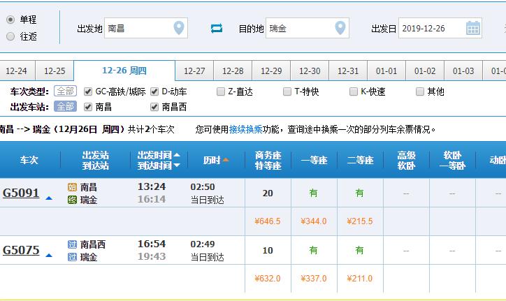 昌赣高铁最新消息,昌赣高铁票价公布