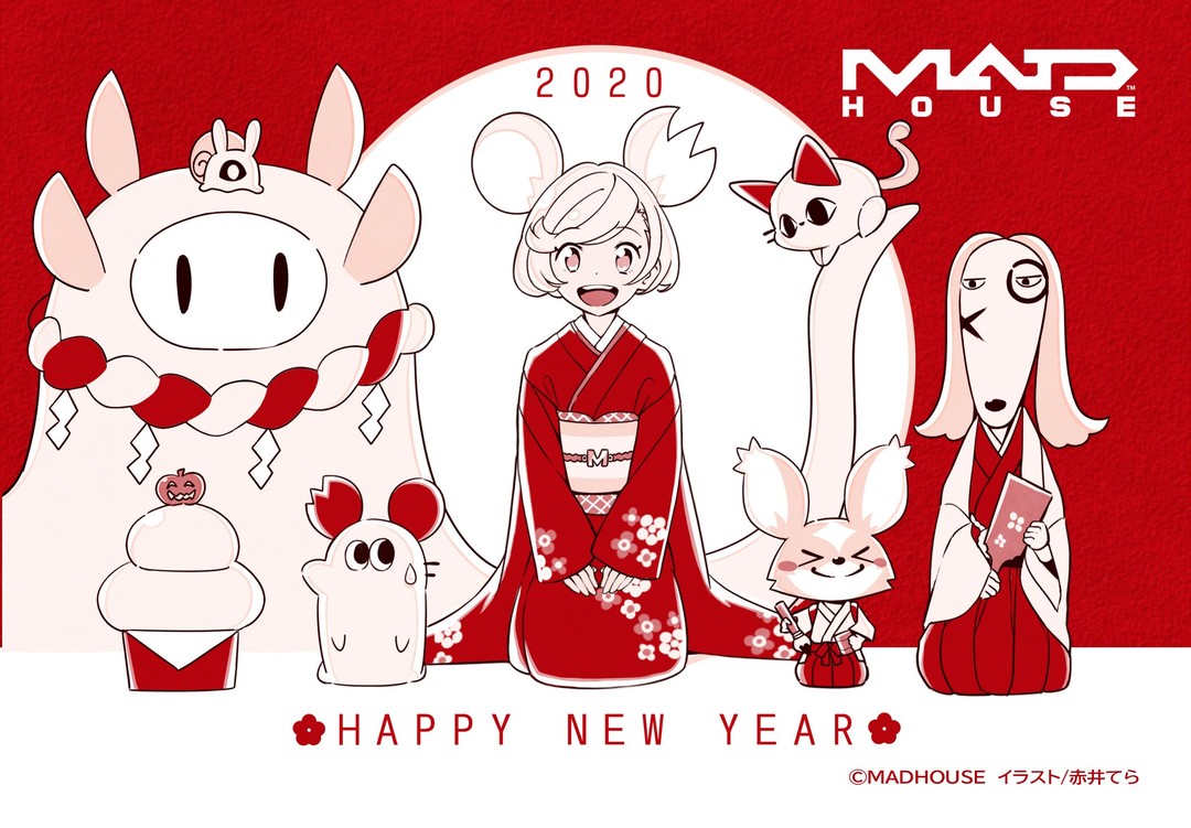 图多杀猫！2020年官方新年贺图集。续-Anitama的新年问候