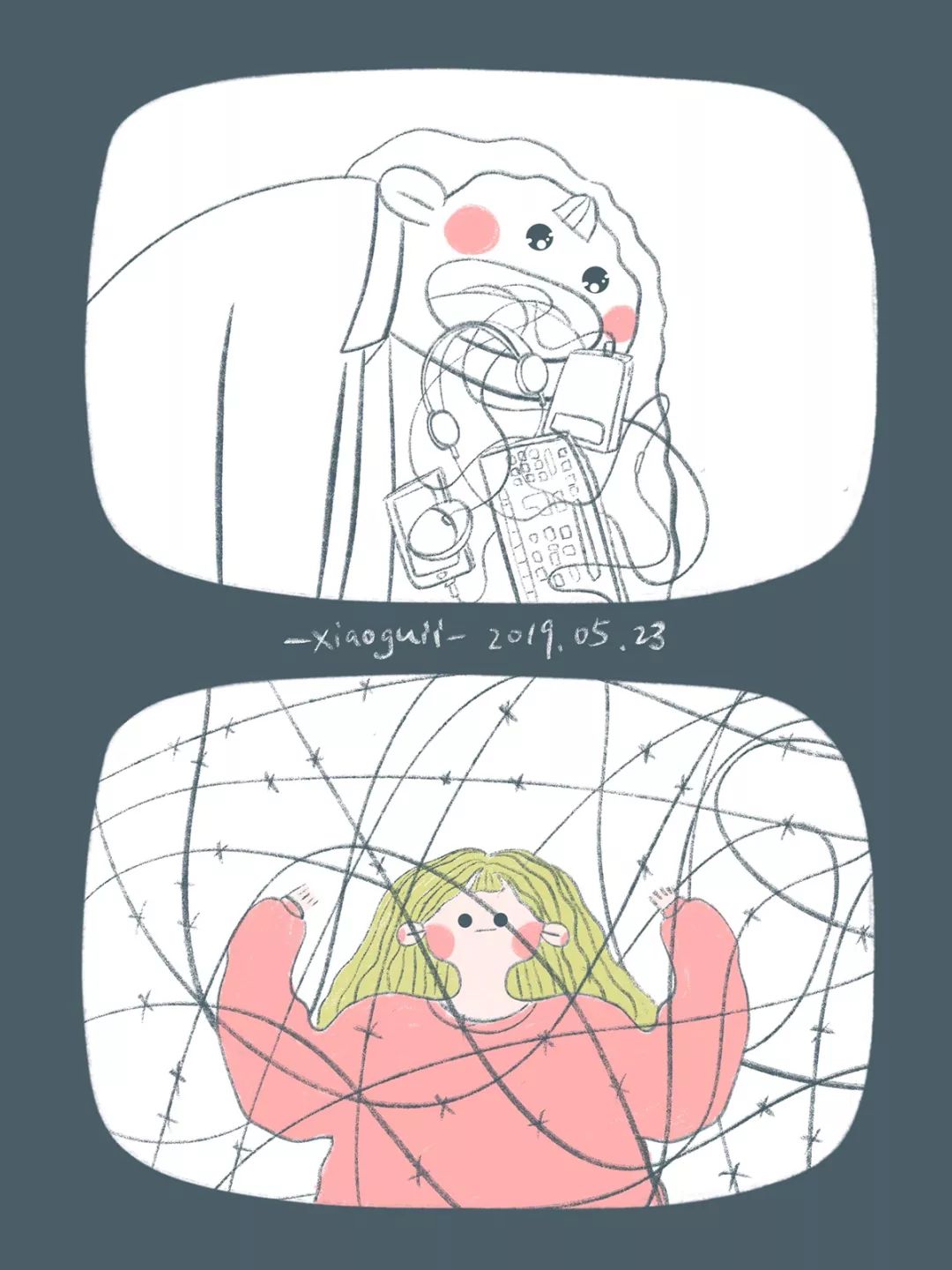 「乐趣日常」板绘PS+GIF制作10节课报名啦！用插画记录你的生活叭