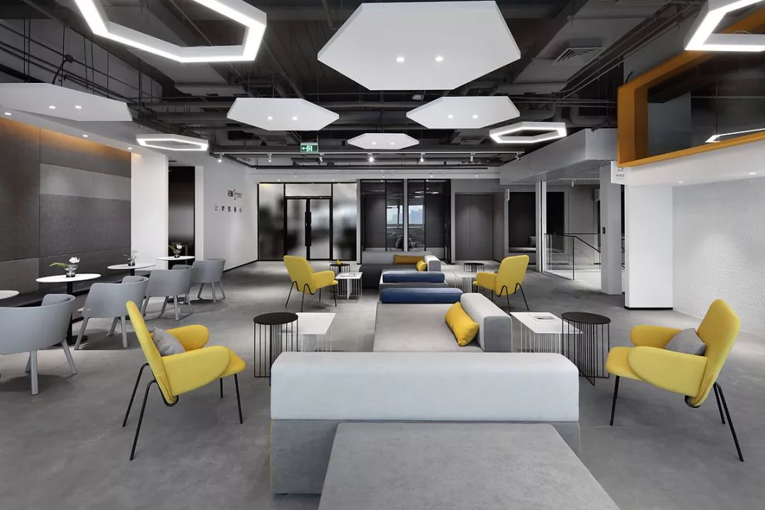 2000平方共享办公设计,联合办公室共享办公空间设计