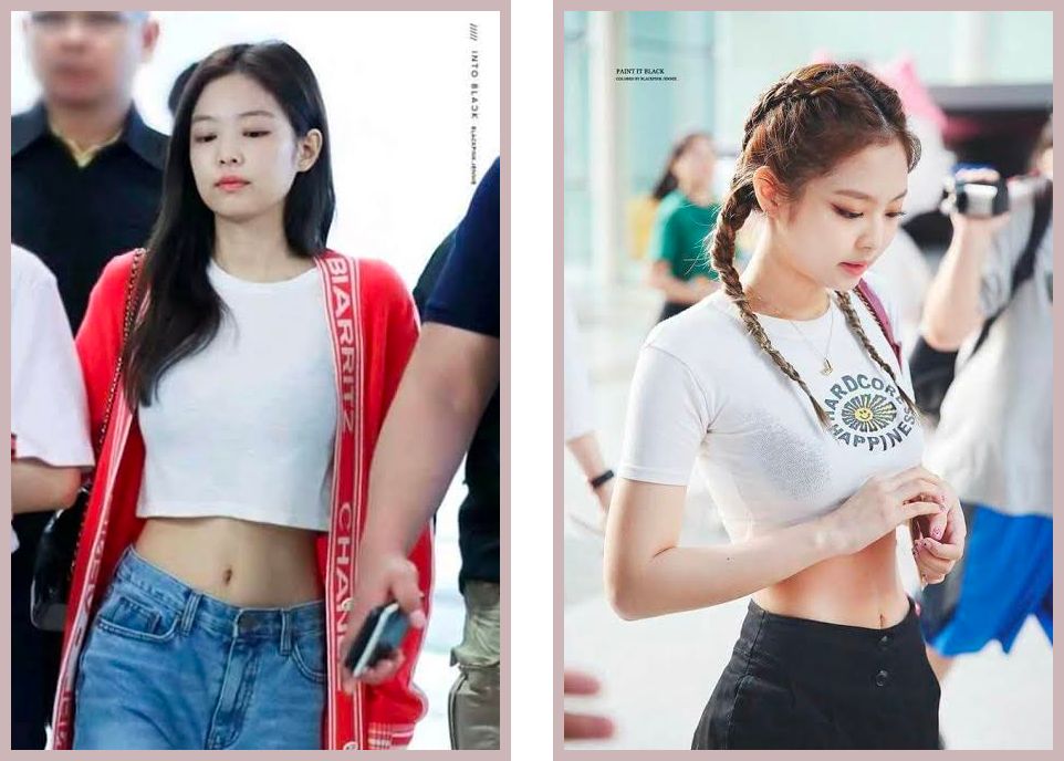 两位TOP女偶像的搭配抄袭事件