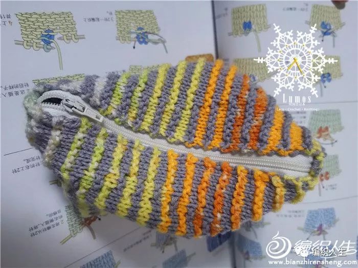环形针毛衣收纳包怎么做,棒针环形针收纳包制作