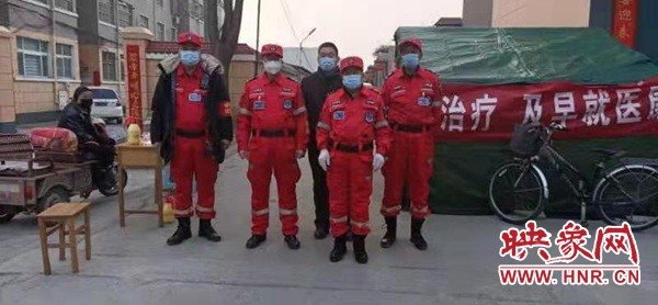 汤阴县新联会：组织队员参加执勤捐款捐物支援一线
