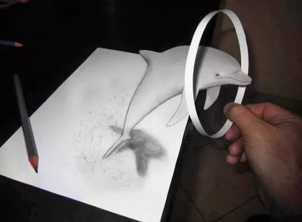 黑暗3d绘画作品,不敢相信眼睛的3d画