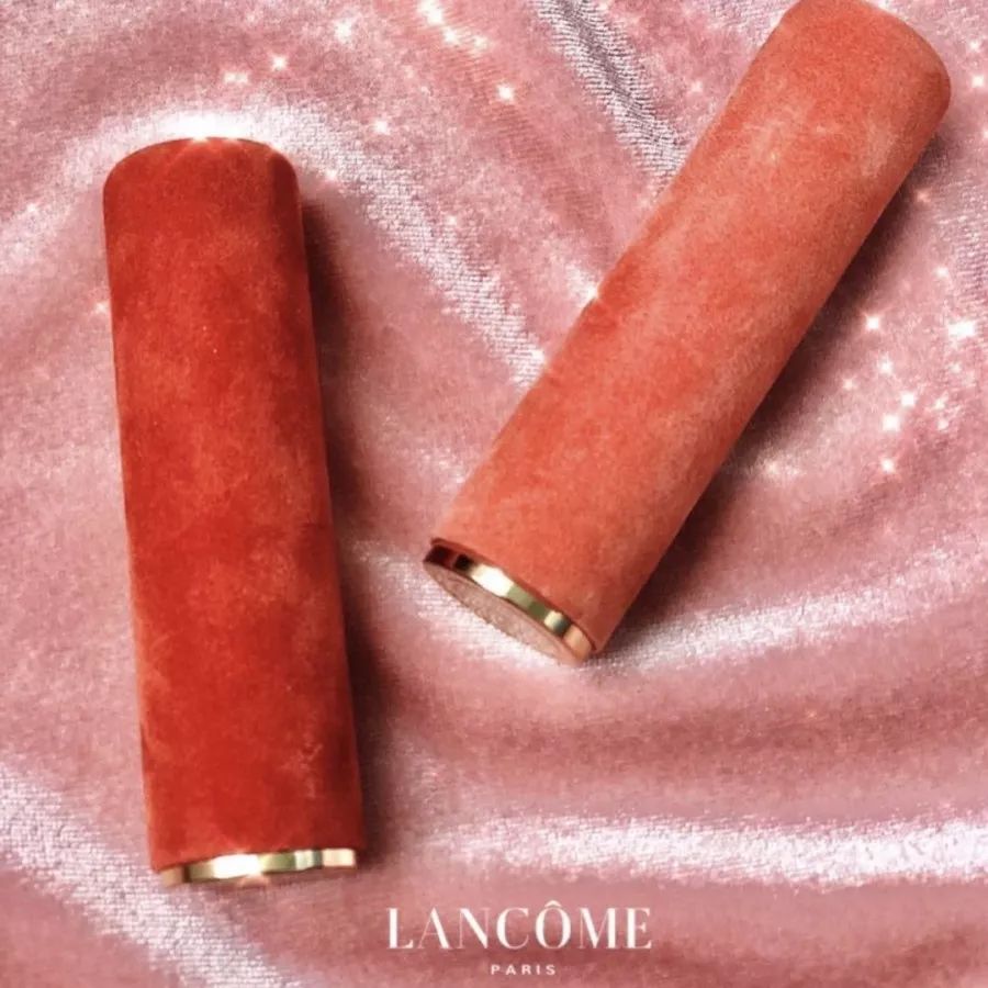 兰蔻情人节限定口红翻毛皮,兰蔻情人节限定礼盒口红丝绒