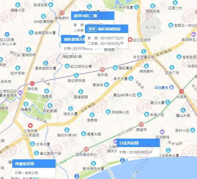 中海地产上海虹口拿地,中海地产虹口地块