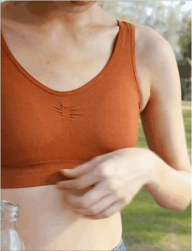 下垂的胸真的可以练起来吗,下垂的胸部能立刻挺拔的办法有吗