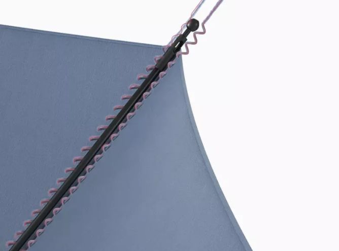 厉害了！这把伞一键自动开收伞，能抗8级大风