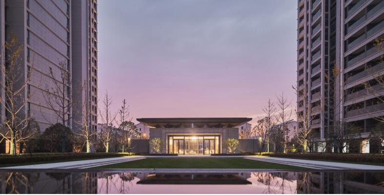 城市景观片区设计案例图,如何做出优秀的居住区景观设计