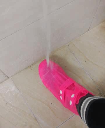 雨天一定要用这款防雨鞋套,男士雨鞋套防水防滑加厚硅胶鞋套