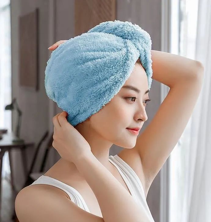 懒人必备|日本纳米级干发帽，玻尿酸加持，让头发柔顺如丝无静电