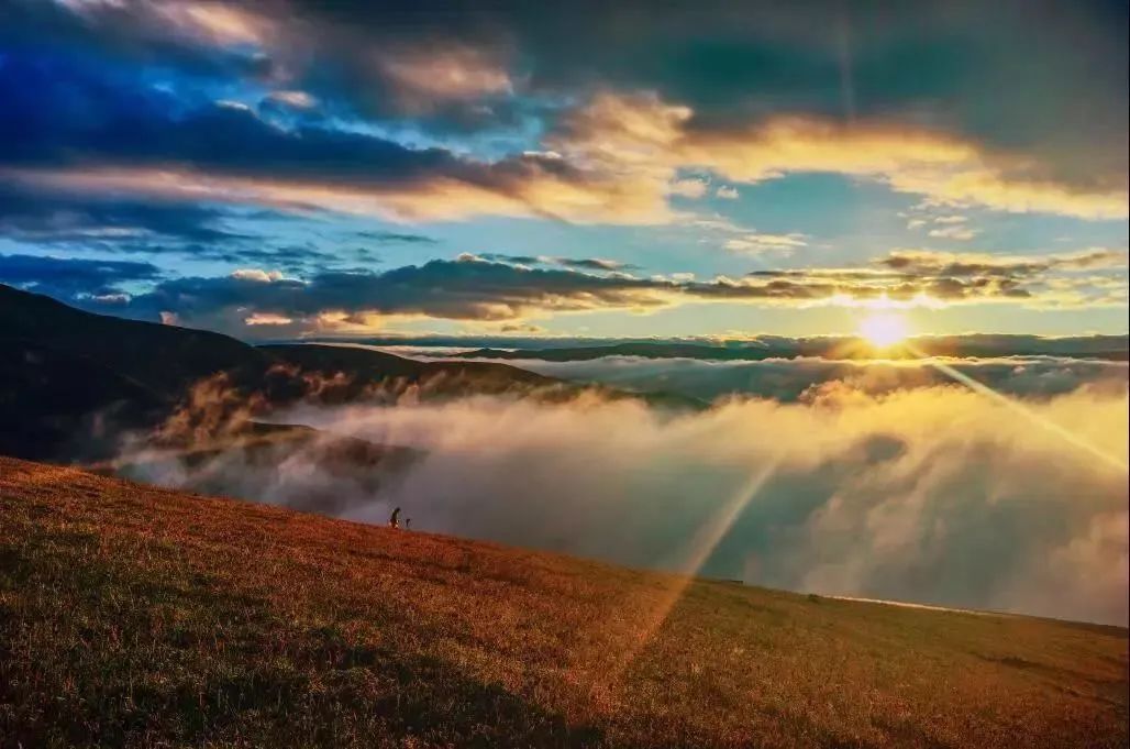 航拍阿坝农村视频,阿坝风景全景视频