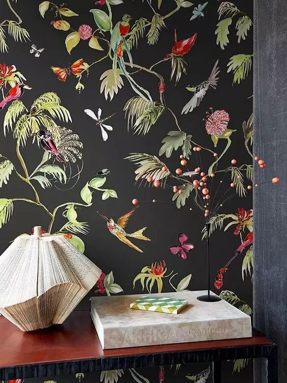 儿童卧室简单墙画手绘,留一面水泥墙