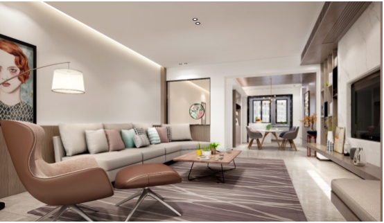 海信中央空调客厅,海信中央空调吊顶造型简单好看